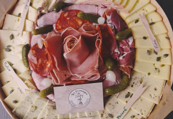 Apéro de charcuterie et fromage pour 3 personnes