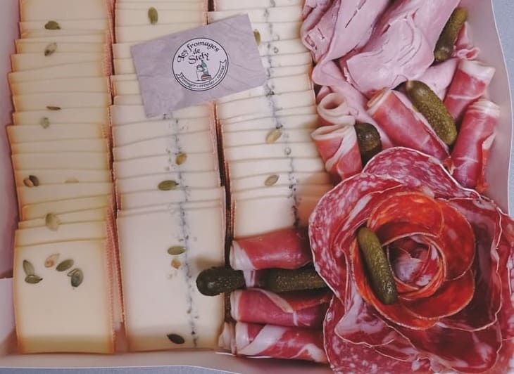 Raclette malin charcuterie